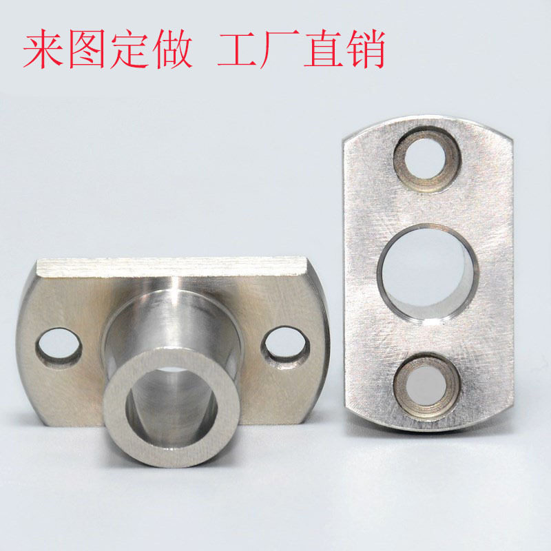 JBN定位衬套两面切割法兰型退卸衬套夹具导套直轴套铜衬套耐磨