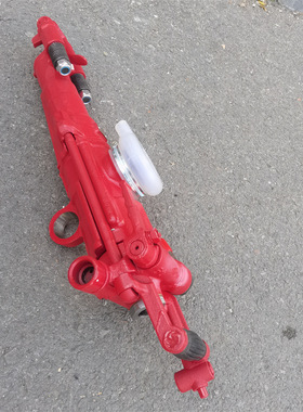 钻凿锚杆孔7665MZ双级气腿式凿岩机正反转手持岩石巷道凿孔风钻机