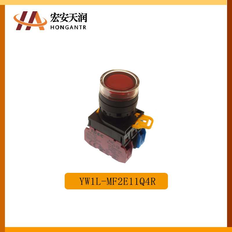 IDEC和泉 带灯按钮开关YW1L-MF2E11Q4R