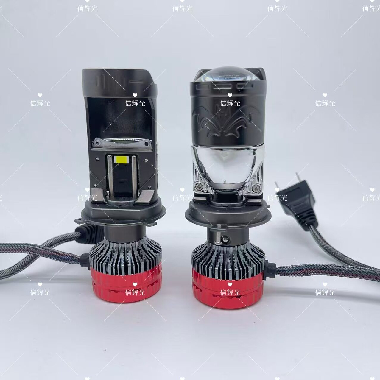 60W强光LED双光透镜远近一体