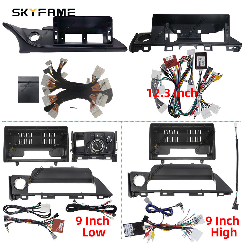 SKYFAME马自达6阿特兹导航面框