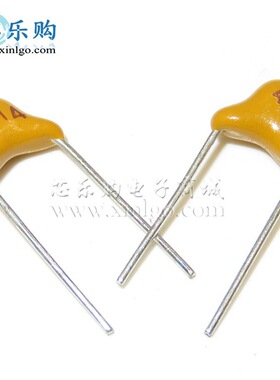 独石电容 474M 470NF 50V 间距5.08MM 陶瓷电容