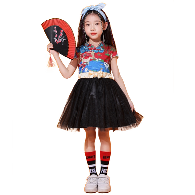 六一儿童啦啦队表演服幼儿园班服