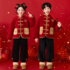 儿童拜年服幼儿宝宝国风唐装 过年加厚棉服男女孩喜庆新年演出服冬