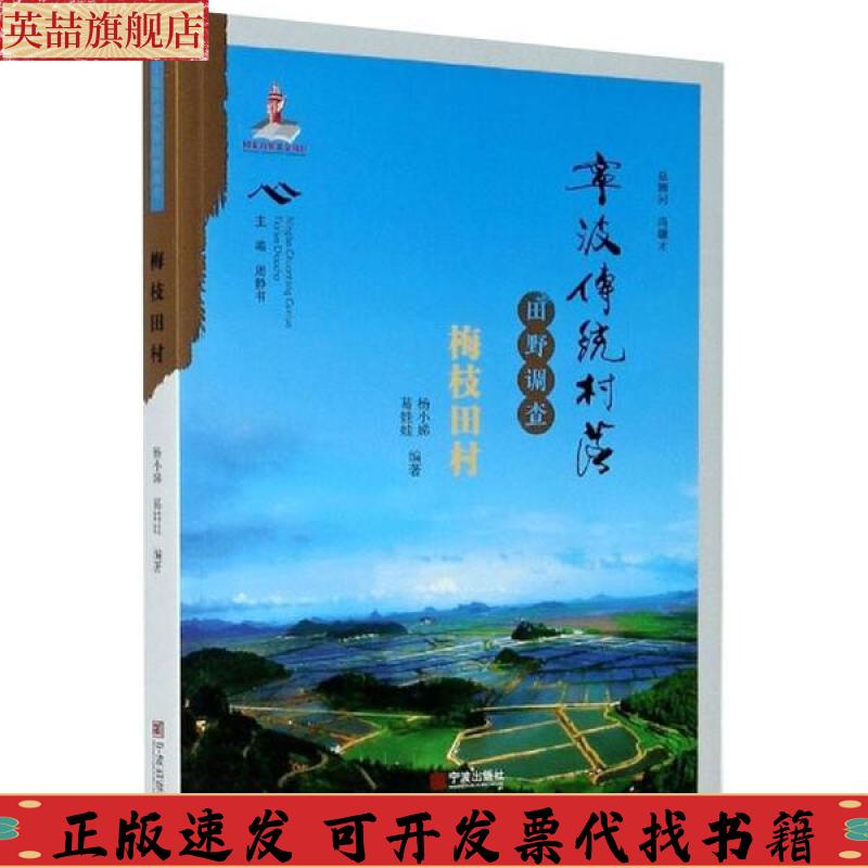 【正版书包邮】宁波传统村落田野调查梅枝田村杨小娣宁波出版社