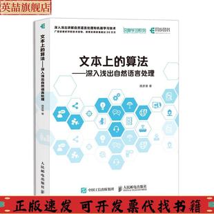 包郵 文本上 正版 算法深入淺出自然語(yǔ)言處理路彥雄人民郵電出版 社 書(shū)