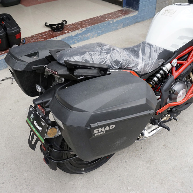 SHAD适用于蓝宝龙302S夏德边箱黄龙302S改装SH36SHAD边箱侧箱支架