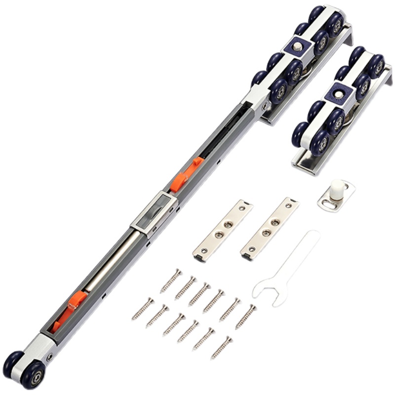 缓冲阻尼器吊轮卫生间平移吊门厨房滑轮轨道推拉门移门木门吊滑轨