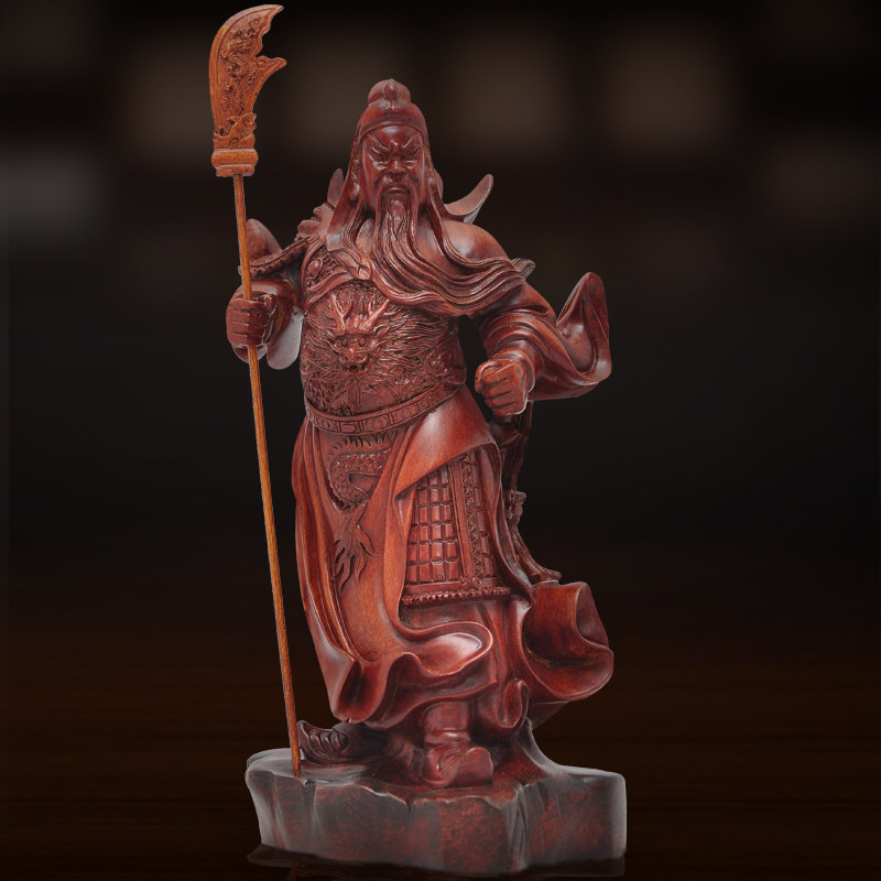 极速迷你关公摆件关公像武财神爷佛像玄关隔断桌面车载汽车工艺装