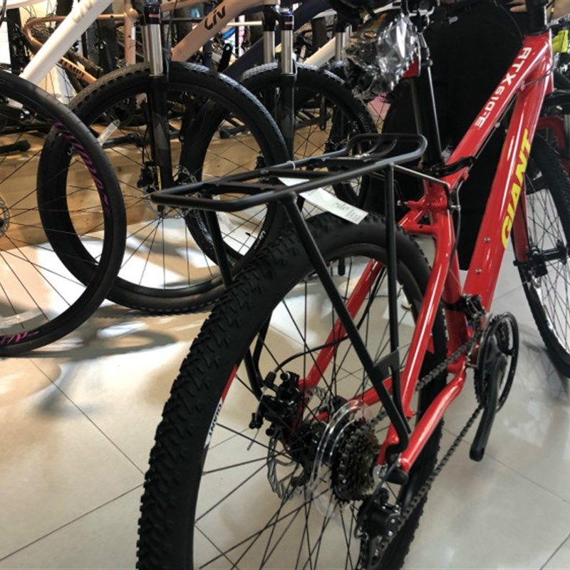 xtc800货架27.5寸铝合金山地车货架自行车后货架尾架V刹碟70公斤
