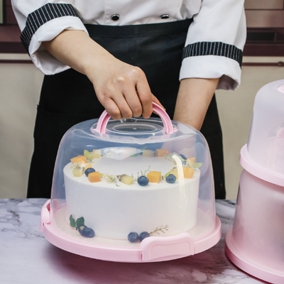 好货Cake Box reusable household birthday 8/10-inch transpare