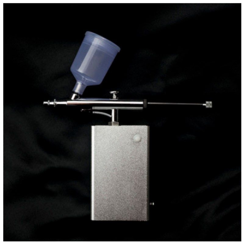 定制可携式充电式迷你电动小喷笔气泵套装麦克笔大气压模型喷漆上