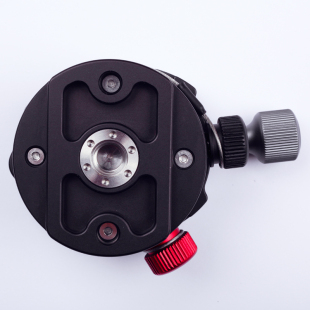 360度全景分度云台三脚架微单夹座4档分度盘RRS标准盲拍摄影接片