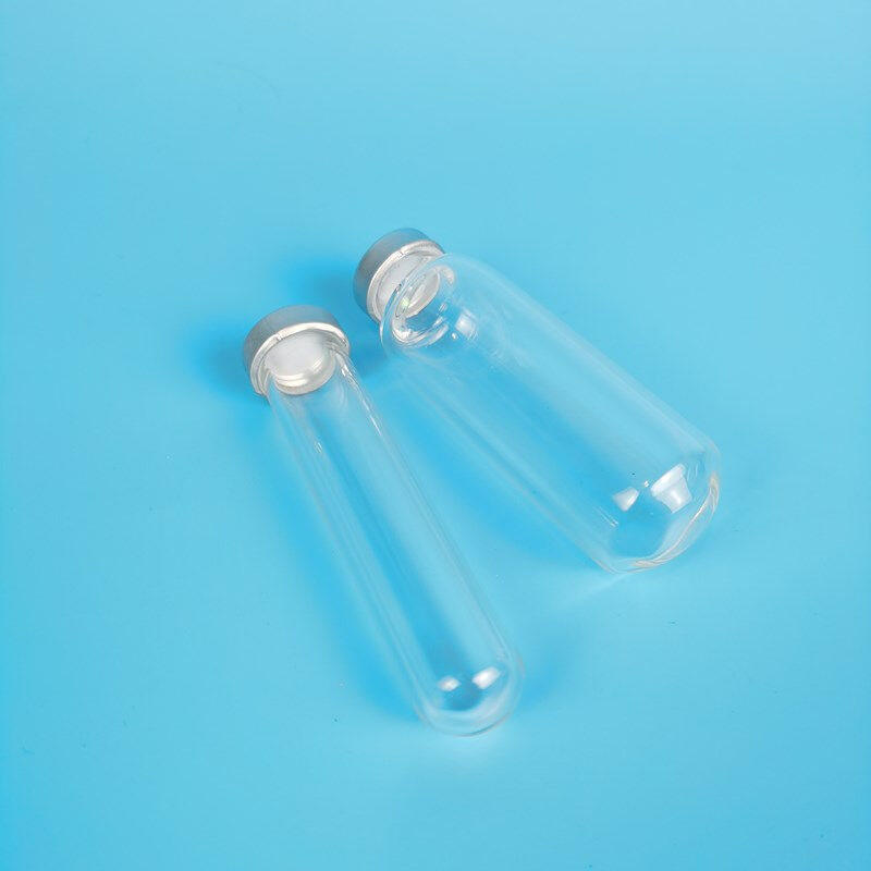 科睿才微波反应管一套含盖垫厚壁高温微波管玻璃微波反应管反应管