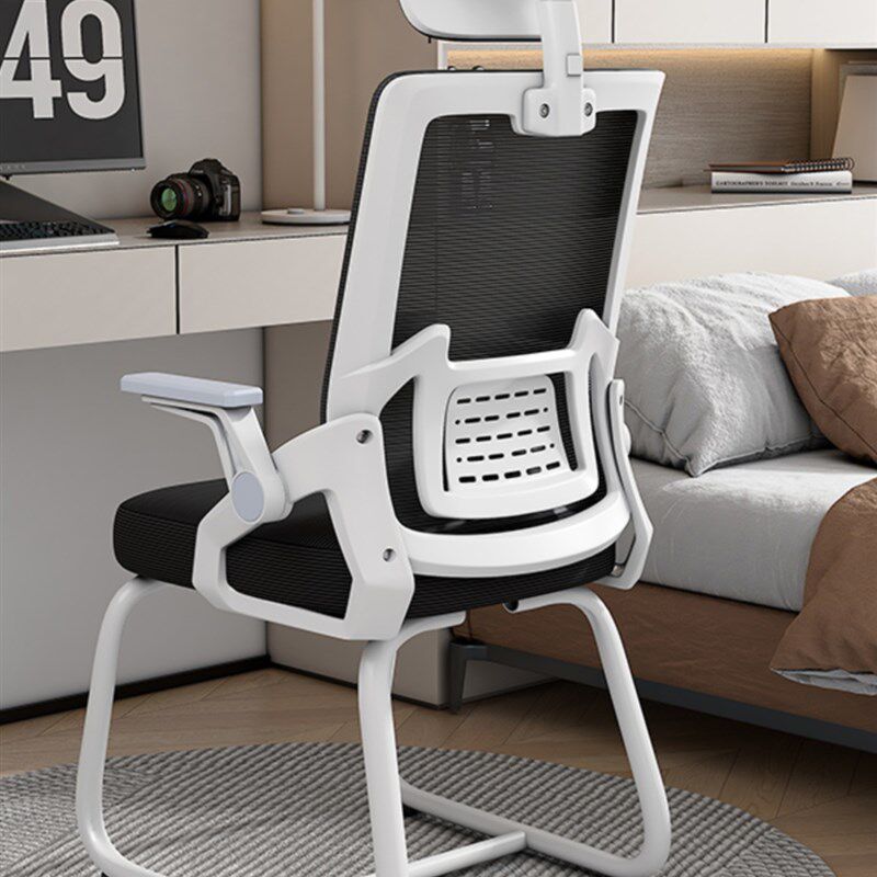 电脑椅子人体工学椅办公座椅舒适久坐家用靠背椅弓形椅会议室凳子
