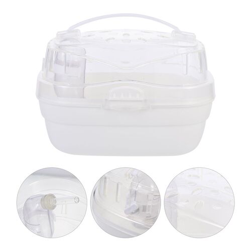 好货Hamster Carrying Box Safety Hamster Cage Travel Hamster