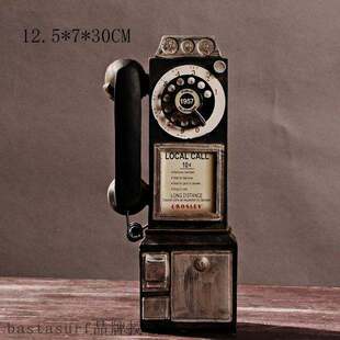 极速Retro telephone decoration, home wall decoration, Korean