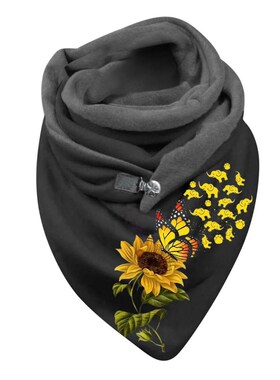 极速Fashion Winter Scarf For Women Printing Casual Warm Scar