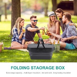 Vegetable Foldable Multifunctional Basket Fruits Camping