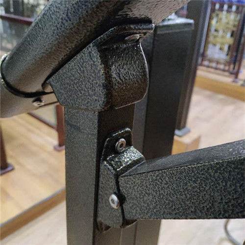 护栏配件锌钢固定座方管接头钢管连接件楼梯扶手栏杆装饰围栏卡子