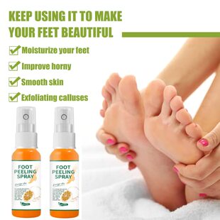 Foot Peeli 极速YG 2PCs Orange Oil Spray LianKai Peeling