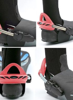 KEEP DIVING Replacement Stainless Steel Spring Heel Straps