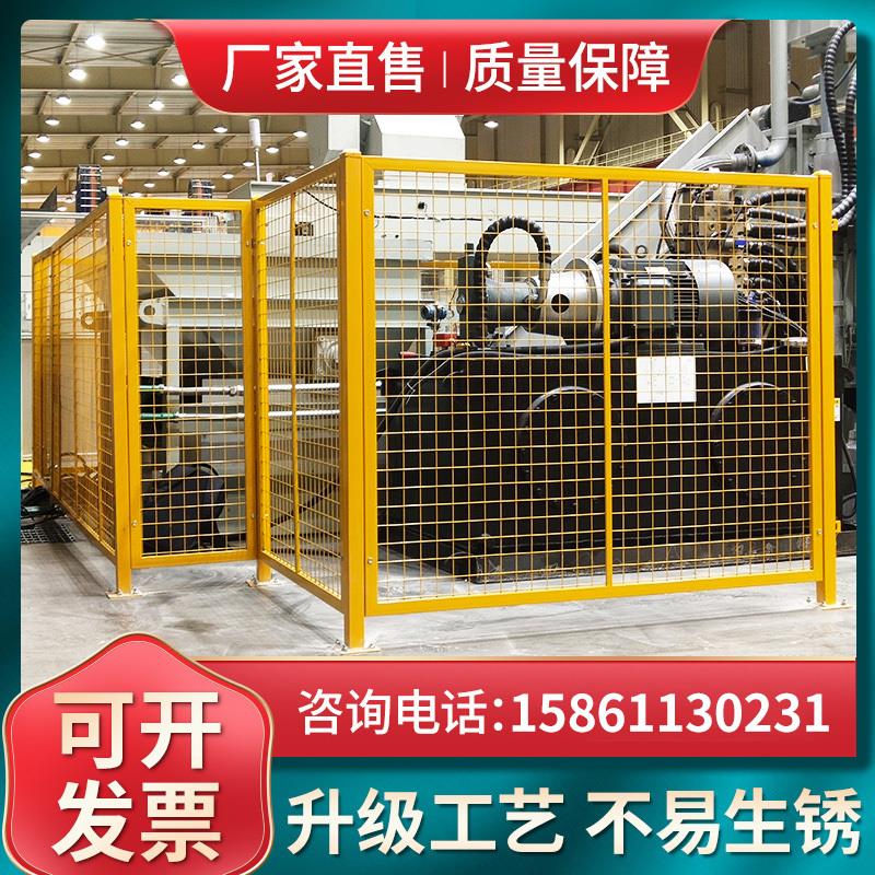 车间仓库隔离网快递分拣铁丝网机械设备移动护栏网工厂仓库隔断网