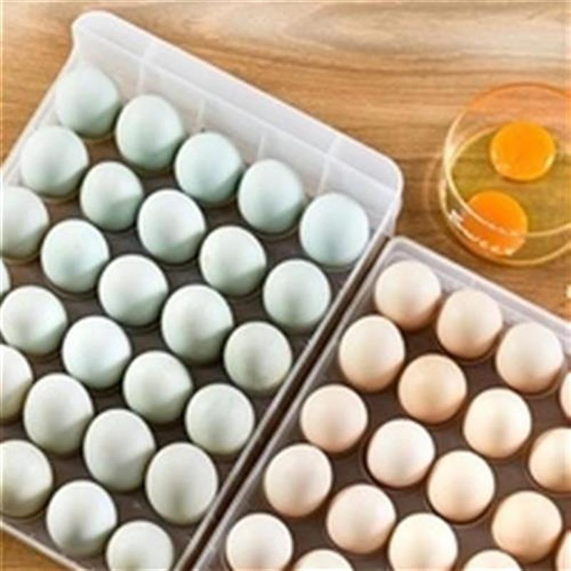 爆品a厨房抽屉式冰箱用面条p收纳盒放鸡蛋J保鲜食物储物盒Y冷藏品