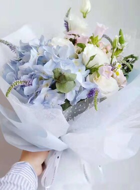 极速20pcs 58*58cm Tissue Paper Flower Bouquet Wrapping Flori