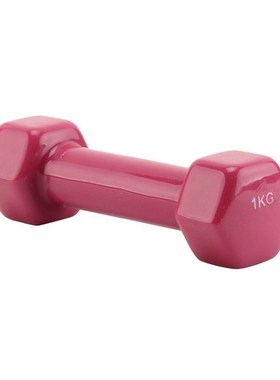 s Dumbbells Vinyl Dumbells Set Home Fitness Exercise Ladies