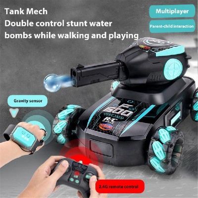 Tank Mech Water Bomb Car Gesture Sensing RC Amphibious