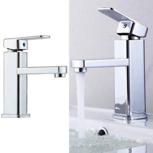 360degree Rotating Cold Hot Faucet Modern Bathroom Basin Sin