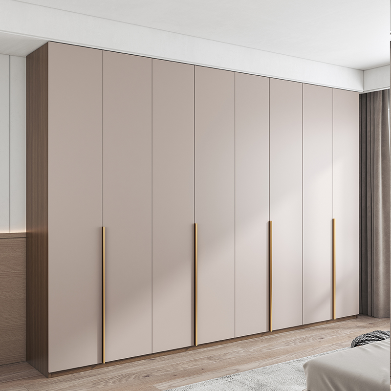转角实木衣柜家用卧室现代简约小户型2022年新款收纳组合大衣橱柜