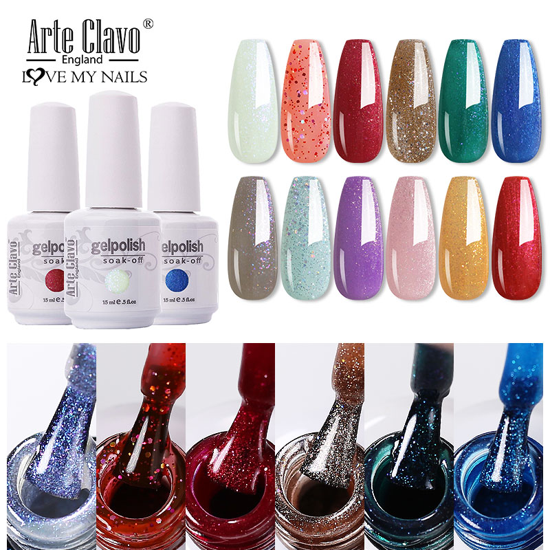 Gel Nail Big Bottle Soak Off UV Gel Varnish Nail Manicure T