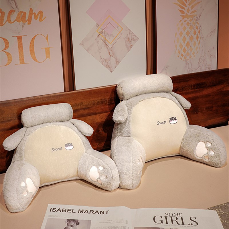 MONS榻榻米大靠背床头软包靠垫儿童床靠宿舍靠枕腰枕床上护腰枕头