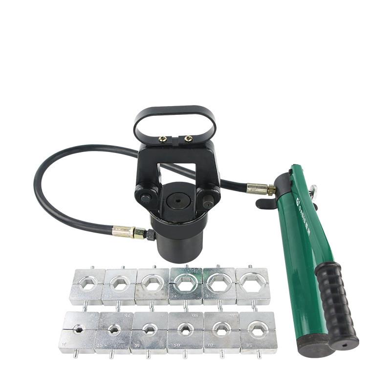 两件式液压钳压线钳铜铝鼻端子压接钳模具FYQ400手动电动压接工具