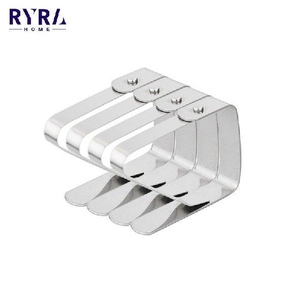 Map Table Holder Clip Stainless Steel Adjustable Tablecloth
