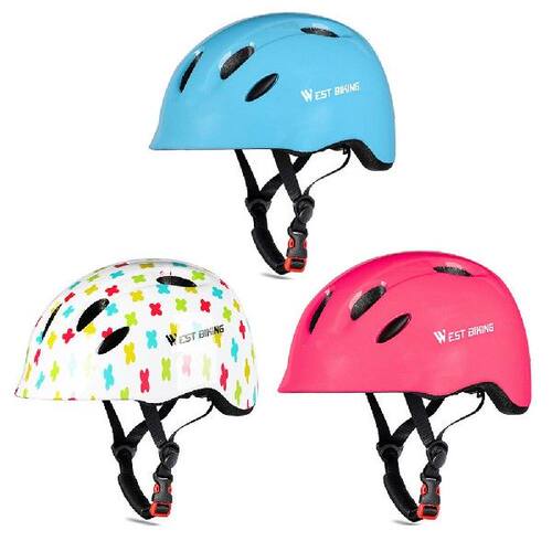 极速Roller Skating Helmet Adjustable Safety Bike Riding Helm