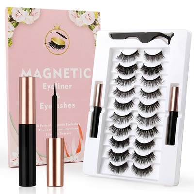 1/3/5/7/10 Pairs Eye Makeup Magnet Lashes Magnetic Eyelashes