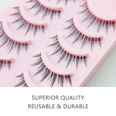 New Manga Lashes Soft Natural Eyelashes Thick False Eyelashe