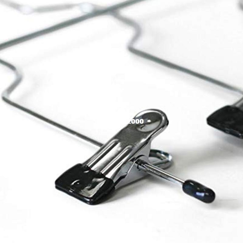 4 Layers Stainless Steel MultiFunctional Clothes Hangers Pan