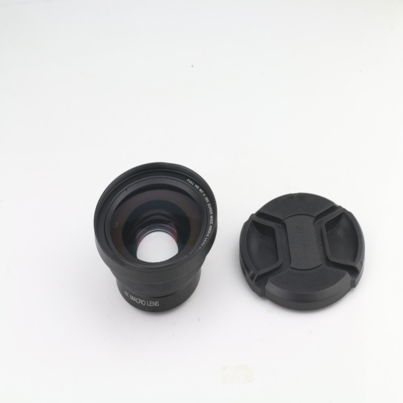 37MM 口径0.39X 高清摄像机DV广角微距镜头二合一附加镜头