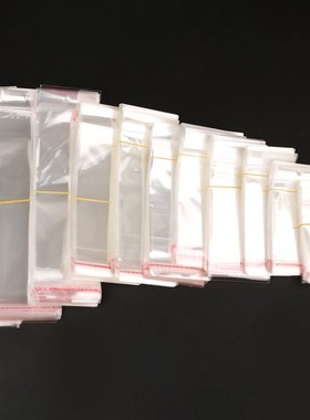 100Pcs Transparent Self Adhesive Seal OPP Plastic Cellophane