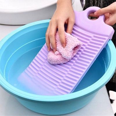 Plastic Washboard Antislip Thicken Washing Board Clothes