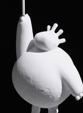 简约现代售楼处创意软装饰品家居样板房间卡通人物工艺品雕塑摆件