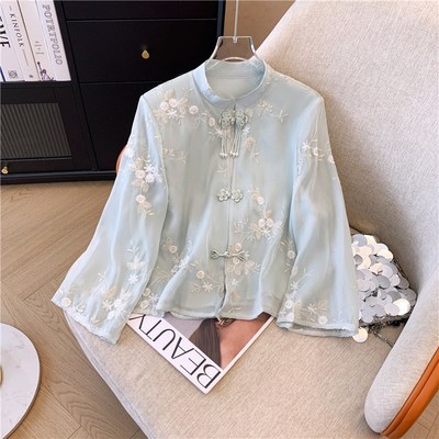 极速新中式国风伴娘服礼服日常可穿小个子改良旗袍连衣裙两件套女