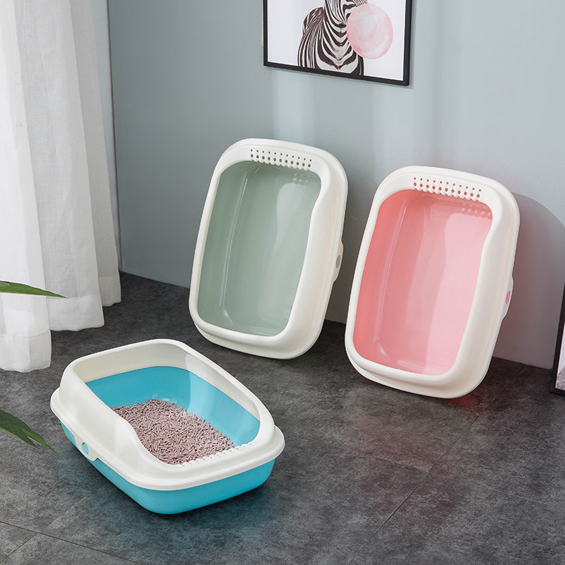 猫砂盆防外溅全半封闭式大号小号猫厕所除臭屎盆幼猫沙盆猫咪用品