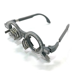 良友验光镜架眼镜设备灰色验光试戴镜架镜腿可调长短试光镜架