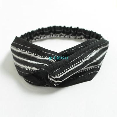 2018 New Headbands For Women Print Chiffon Boho Ethnic Style