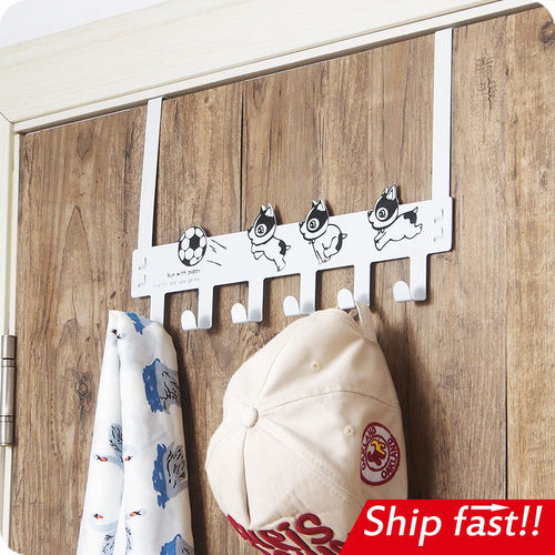 极速hanger door clothes hook wall hanging garment cap cabine
